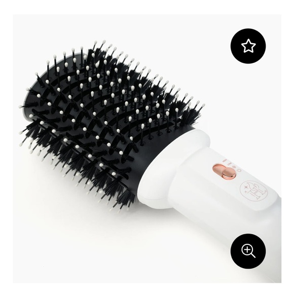 NIB- Hauteness- Premium Blowout Brush- Pearlescent White- Ceramic - Picture 6 of 17